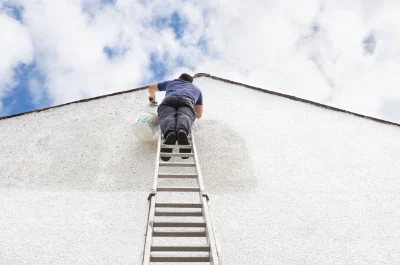 Peinture extérieure à Serviers-et-Labaume — façades et ravalement